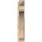 Ekena Millwork Legacy Arts & Crafts Rough Sawn Outlooker, Douglas Fir, 6"W x 22"D x 34"H OUT06X22X34LEC03RDF - alternate 3